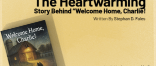 Welcome Home, Charlie! book cover showing cat near a barn.