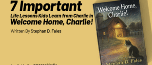 Welcome Home Charlie animal book cover for kids